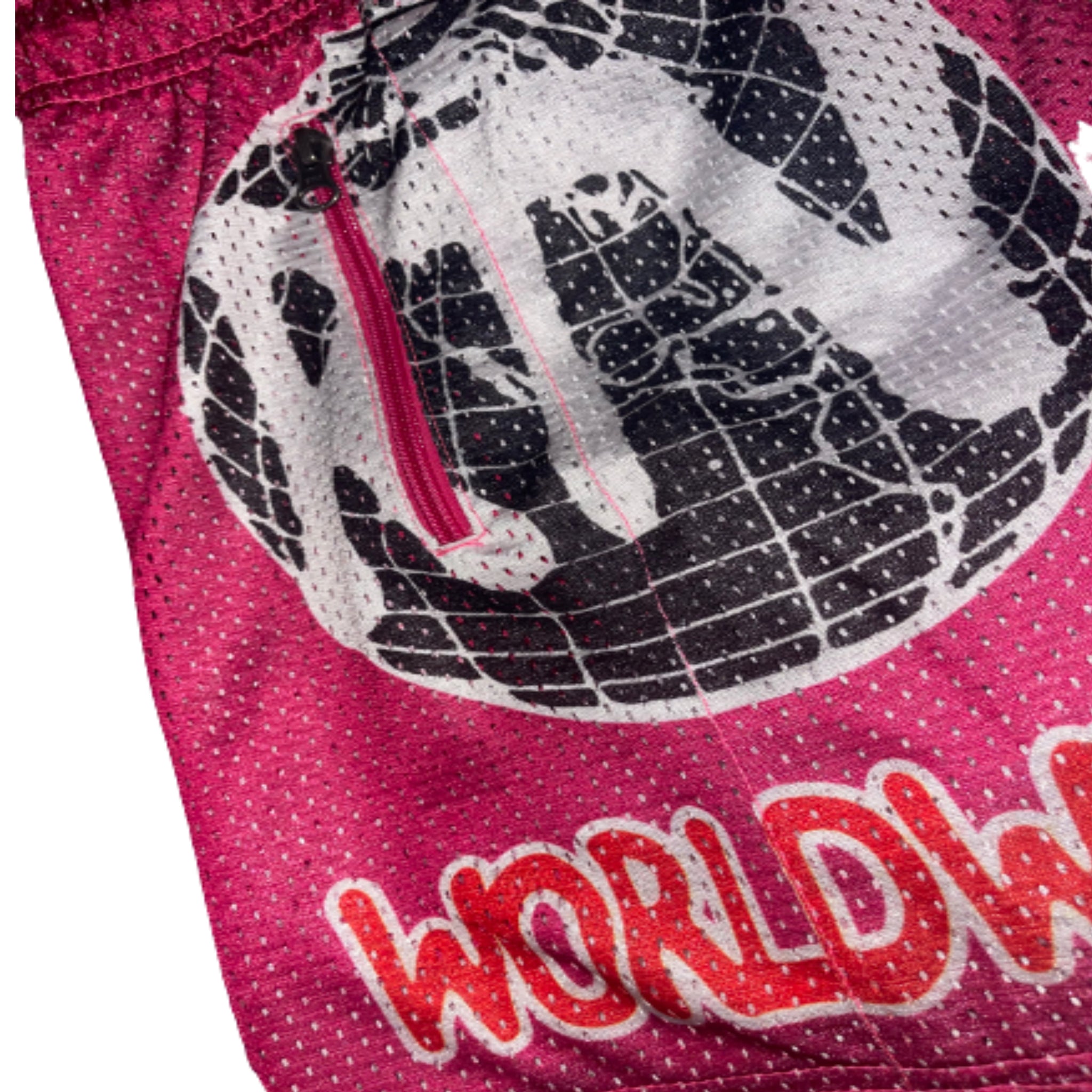 PINK "ROBUSTVISIONS WORLDWIDE" SHORTS